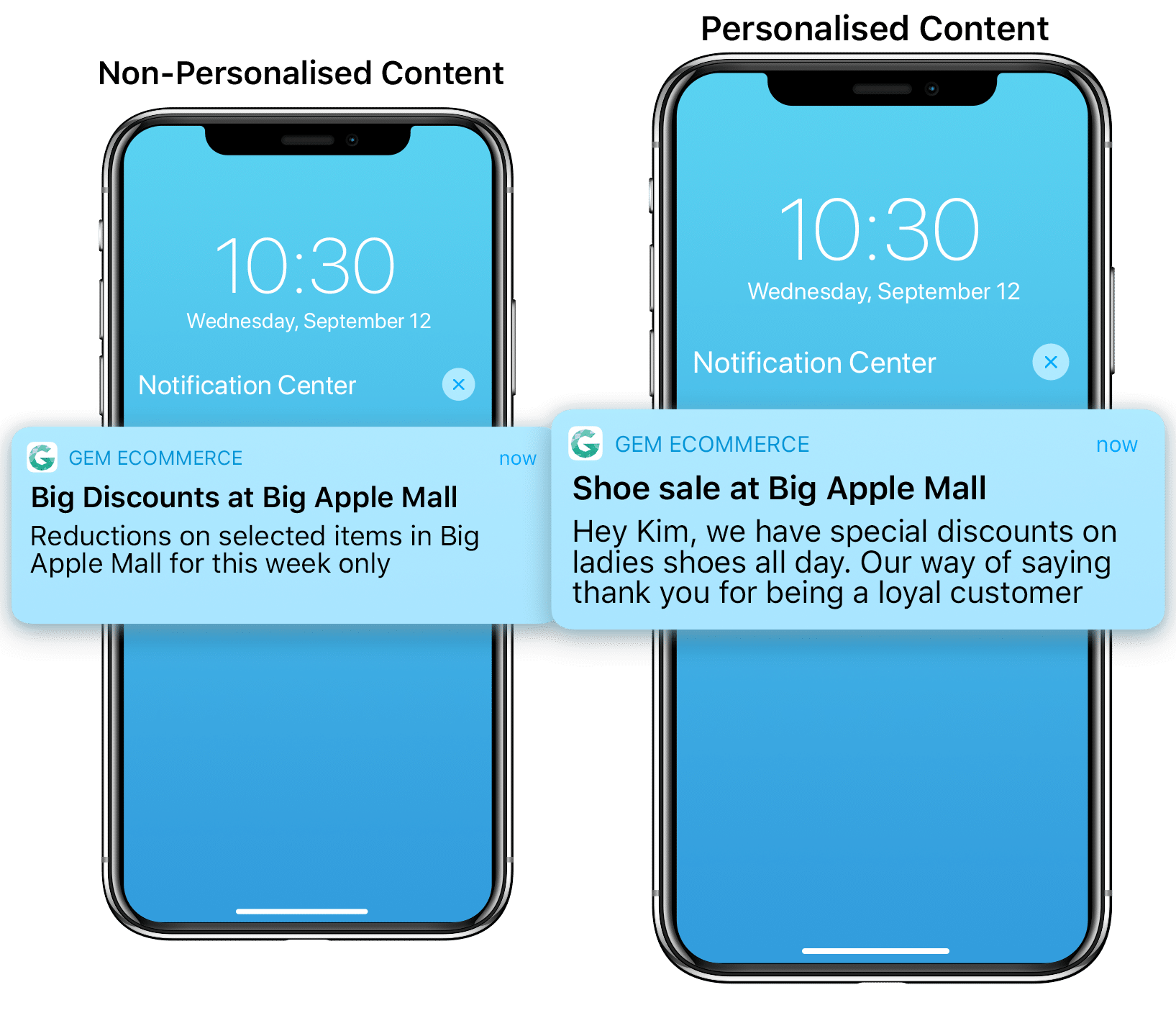 Personalised Push Notification httpsxtremepush.compush-notifications-for-app-and-web
